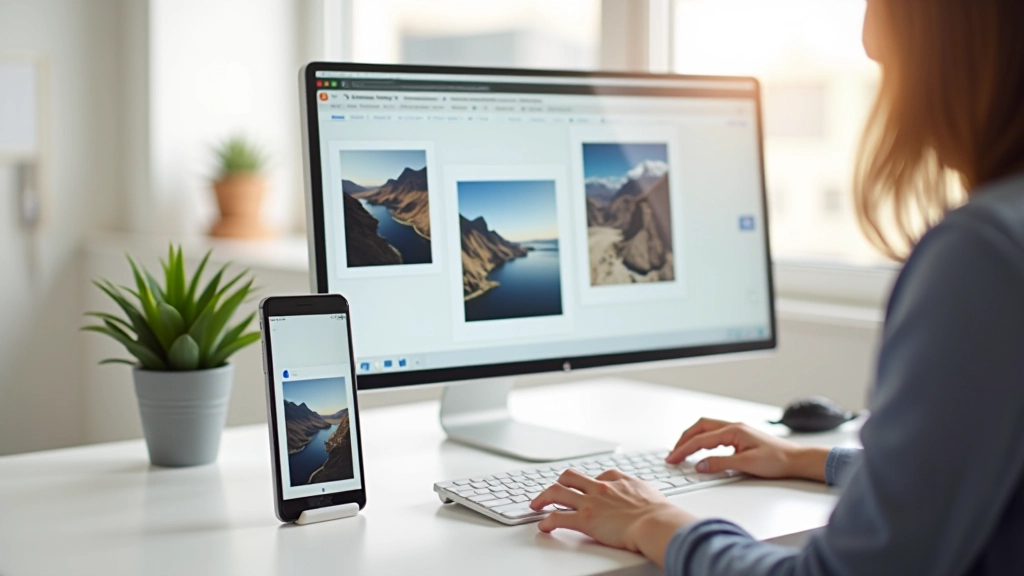 Layout flexível mostrando imagens ajustadas em diferentes tamanhos de tela